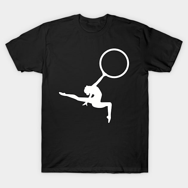 Gymnastics hoop T-Shirt by Designzz